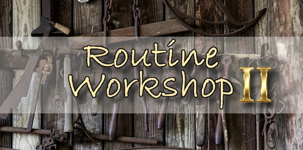 Workshop Routine aufbauen II